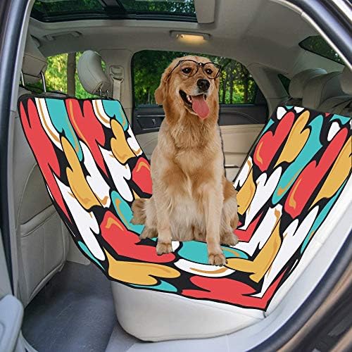 Калъф за седалка кучета ENEVOTX, Изработени по Поръчка в стил хип-хоп, Модерен Калъфи за автомобилни седалки с Уличната