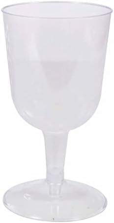 8 БР. Пластмасови Чаши За Вино Чаша Флейта За Шампанско за Еднократна употреба 6,46 унция Сватбени Прозрачни