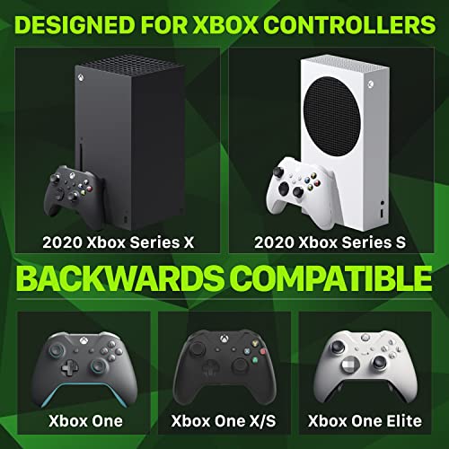 Зарядно устройство Fosmon Quad PRO 2 MAX, съвместим с Xbox Series X /S, контролерите на Xbox One /One X/One S Elite, Високоскоростен