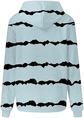Shusuen/ Дамски Модни Hoody с равен брой гласове-боя, Ежедневни Блузи с качулка и кръгло деколте и Принтом, Есенно-Зимния Пуловер на експозиции