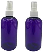Шишета Natural Farms Purple Boston, които не съдържат BPA, 8 грама - 2 опаковки на Празни контейнери за еднократна употреба - Етерични масла, - Средства за почистване на косата - Аром