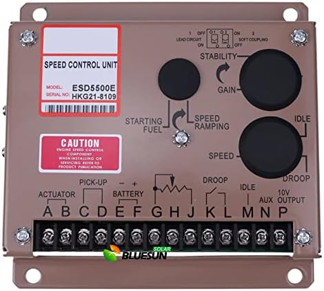 BLUESUNSOLAR ADC120-24V + ESD5500E + MSP6729 Регулатор на честотата на въртене с генератор за променлив ток (24V-ADC120 + ESD5500E