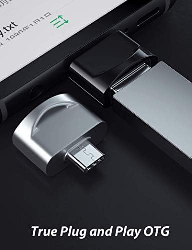 Адаптер Tek Styz C USB за свързване към USB конектора (2 опаковки), който е съвместим с вашия BLU VIVO XI +