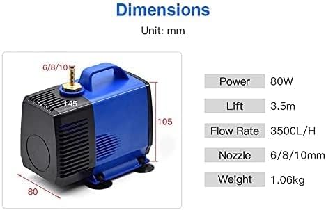 Brushless помпи BIENKA Power Pumps 80 W 3,5 м 3500л/Ч На 220 В, машина за Лазерно Гравиране и Рязане За Многофункционално Потопяеми