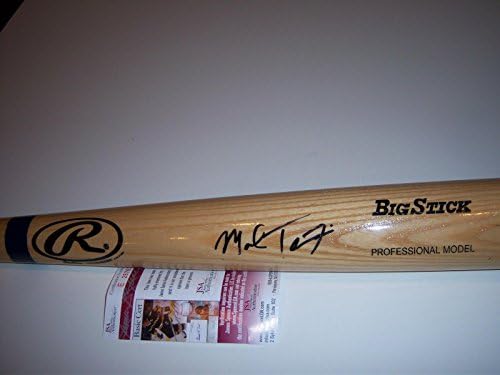 Марк Тейшейра Янкис, брейвз, Рейнджърс JSA / coa Подписаха Big Stick Bat - Бейзболни бухалки MLB с автограф