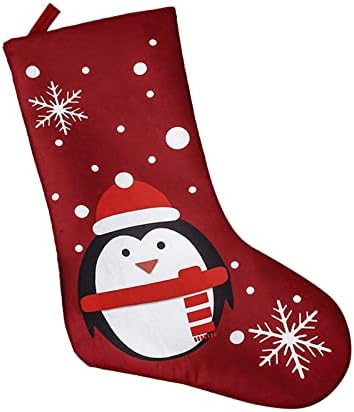 Подарък чорапи с шоколадови бонбони, Персонални Чорапи за Камината, Плюшени Коледна Украса за Дома и Партита, Аксесоари