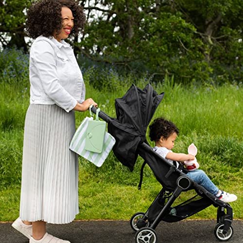 Детски килим baby промяна Ubbi On-The-Go с чанта за носене, Лека и Удобна Чанта за Памперси, Необходим Аксесоар за новородени