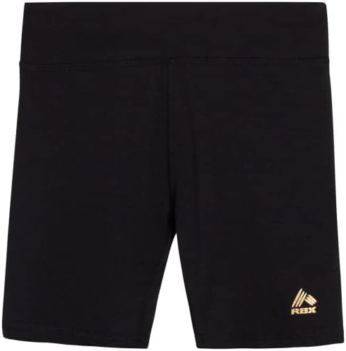 Спортни къси панталони RBX Girls' Active Shorts - 2 опаковки спортни велосипедни шорти от еластичен памук (Размер: