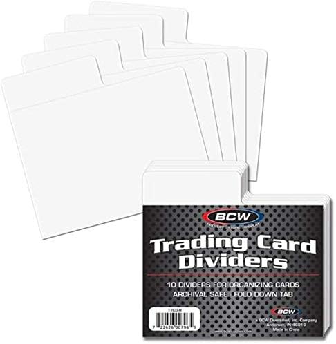 Хоризонтални Разделители картички BCW - 30 карата
