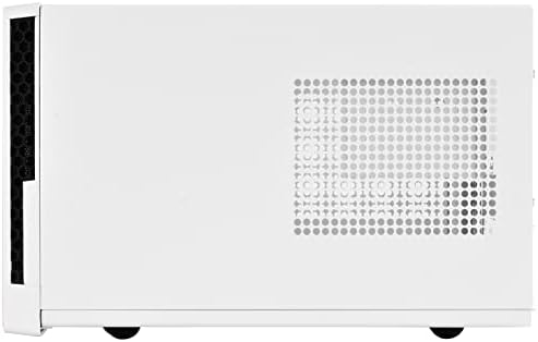 Сверхкомпактный кутия за компютър SilverStone Technology Mini-ITX с трайно предния панел в черен и Бял цветове