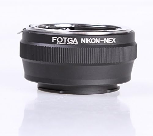 Адаптер за закрепване на обектива FOTGA за Nikon AI/AI-S F Mount, Съвместим с Sony E-Mount NEX5T NEX6 NEX7 NEX-F3 A6000
