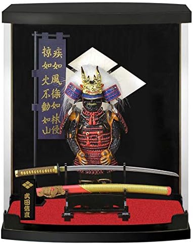 Броня Самурай МАЙСТЕР Japan Takeda Shingen, височина 8,3 инча, Качествени аниме Статуетки, Подаръци, формат А5, за офис, хол, абитуриентски церемония, на бащи Ден или подарък за