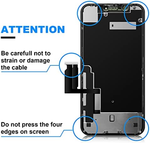 YPLANG за iPhone XR Подмяна на екрана |Оригинален LCD дисплей Pantalla iPhone XR 6,1 инча|Дигитайзер с Докосване на