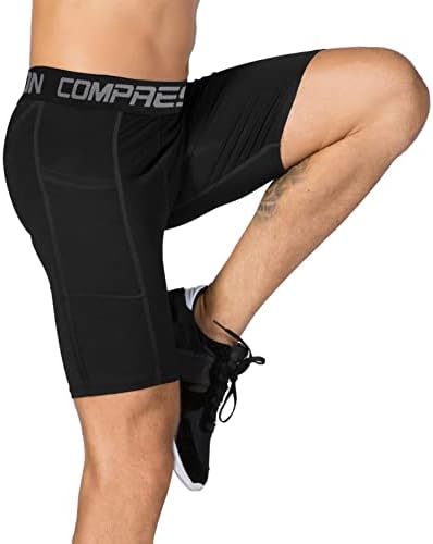 Мъжки Компресия шорти Holure Performance, Спортно бельо за джогинг (3, или 4, или 5 опаковки)