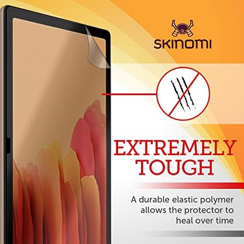 Матово защитно фолио Skinomi, съвместима с Samsung Galaxy Tab A7 (10,4 инчов) Антибликовая Матово Фолио TPU за защита на кожата От поява на мехури