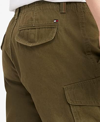 Мъжки къси панталони-карго от Еластичен памук Tommy Hilfiger с 6 джоба