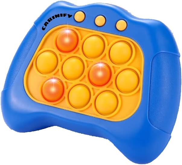 CARINIFY Super Pop It Играчки-неспокойни за облекчаване на стреса и тревожността, Тъчпад играчка Push Pop Bubble